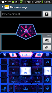 How to download GO Keyboard Blue Glow Theme Varies with device apk for laptop