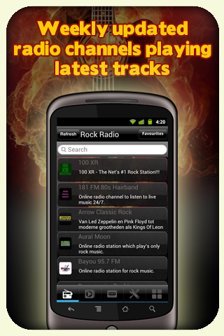 【免費音樂App】Rock Radio - With Recording-APP點子