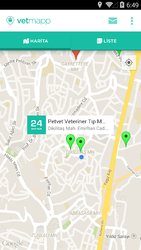 VetMapp-Türkiye Acil Veteriner