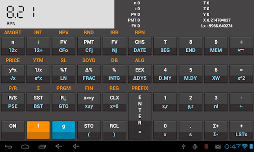HP12c Financial Calculator