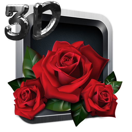 Rose 3D Magic Live WallPaper 個人化 App LOGO-APP開箱王