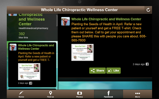 【免費健康App】Whole Life Chiropractic-APP點子