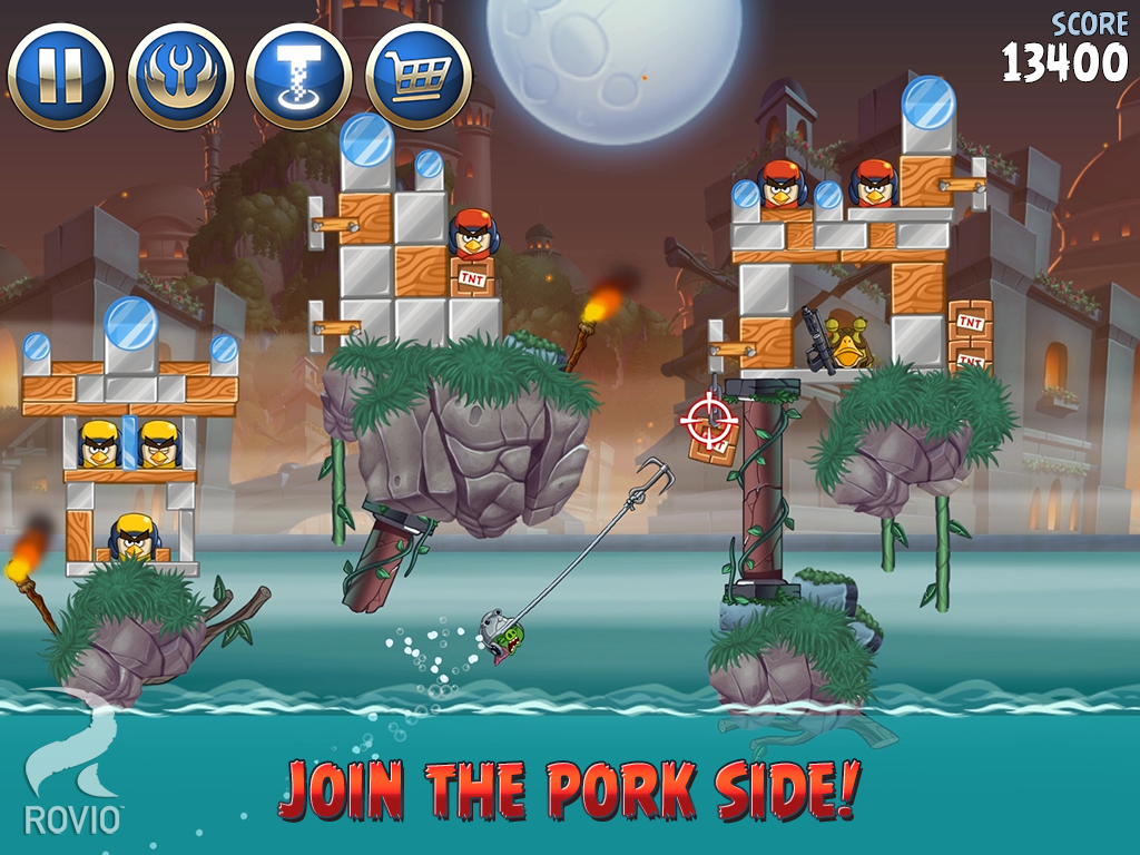 Angry Birds Star Wars II - screenshot