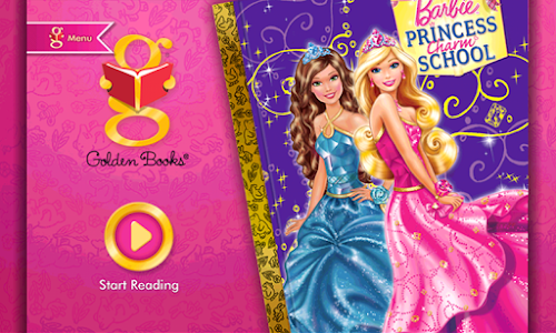 Android application Barbie Princess Charm School screenshort