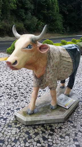 Cow Fashion Statue
