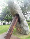 Sculpture of a Huge Stone