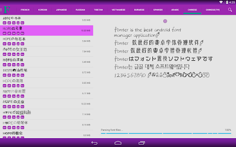 Screenshot Fonter Pro - Best Font manager v1.8