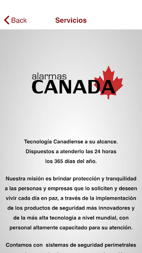 Alarmas Canada