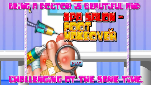 Spa salon - Foot makeover