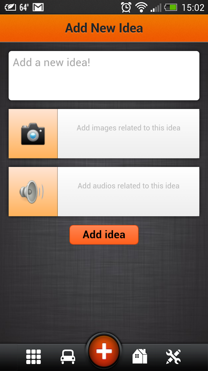 Idea Valet Screen 2