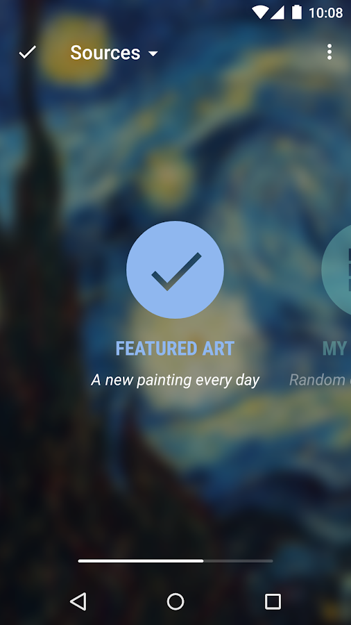    Muzei Live Wallpaper- screenshot  