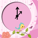 可愛時鐘小工具 logo