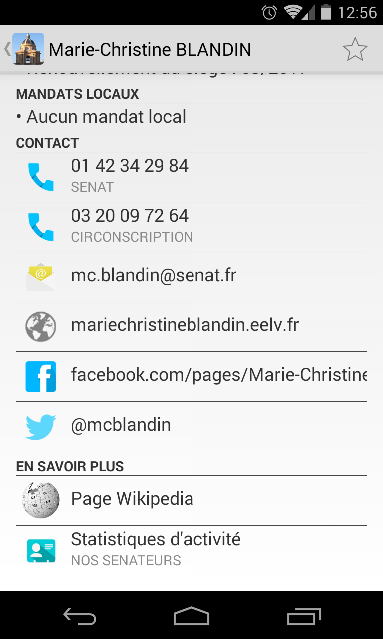 Sénateurs Screen 3