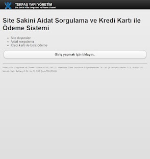 Tekpas Aidat Takip Screenshots 1
