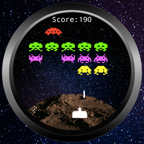 Invaders (Android Wear) Screen 3
