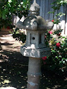 Japanese Garden Ancient Tower Statue 