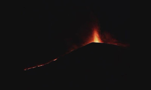 Volcano Etna LWP