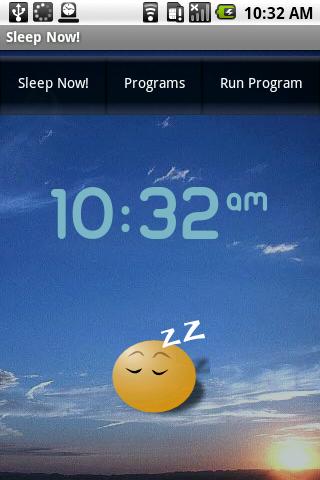Android application Sleep Now! screenshort