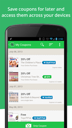 【免費購物App】SnipSnap Coupon App-APP點子