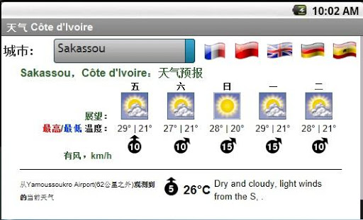 【免費天氣App】Météo Côte D'Ivoire-APP點子