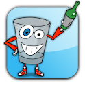 Spin the bottle drinking game logo