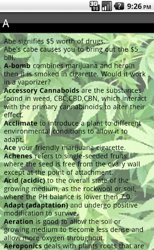 Marijuana Dictionary