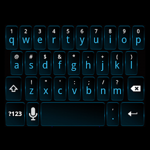 Dark ICS Keyboard Skin