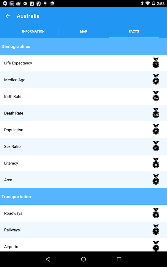 world atlas 2015 - screenshot