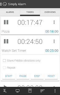 Simply Alarm for Pebble - screenshot thumbnail