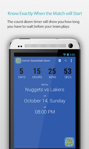 Denver Basketball Alarm