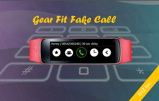 Gear Fit Fake Call