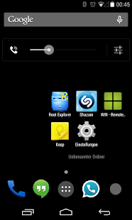 BlackedOut CM11/10 Theme X - screenshot thumbnail