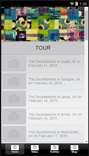 The Decemberists Fan App