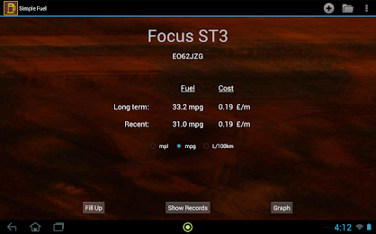 Simple Fuel Tracker poster 3