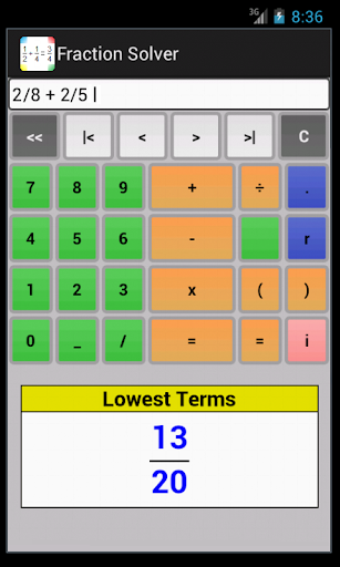 Fraction Solver