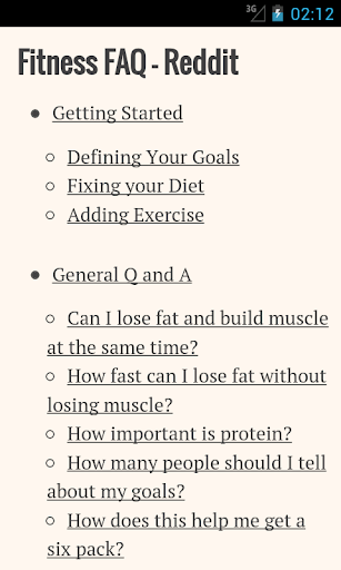 Fitness FAQ - Reddit