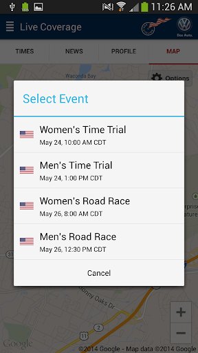 USA Cycling Pro Tour Tracker