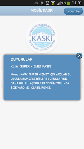 KASKİ Süper Hizmet