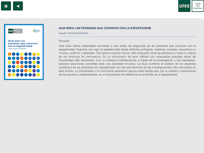 UNED - Aplicación de Lectura Screenshots 9