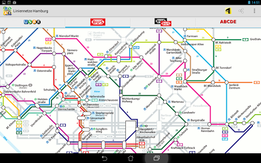 【免費交通運輸App】Liniennetze Hamburg Pro-APP點子