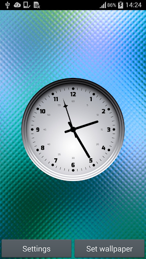 【免費個人化App】Multicolor Clock Live-APP點子