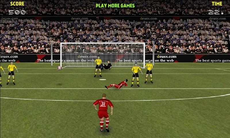 Free kicks Shooter 3D Football - screenshot