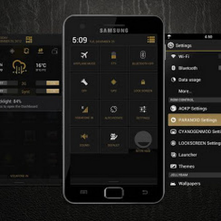 CM10.1/10 Theme MIUI Brown APK 1.0.1