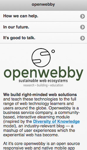 openwebby beta