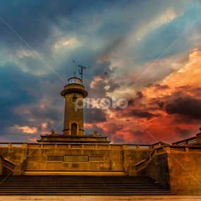 Lighthouse  by Ganidu Balasuriya - Landscapes Sunsets & Sunrises