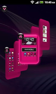 Free Download TSF Shell Theme Hot Pink HD APK for Android