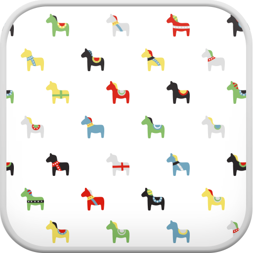 Dalahorse Pattern go launcher LOGO-APP點子