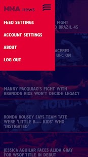 MMA and UFC daily news Screenshots 2