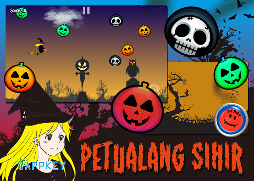 【免費休閒App】PETUALANG SIHIR　Halloween-APP點子