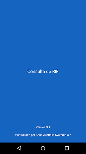 Consulta de RIF